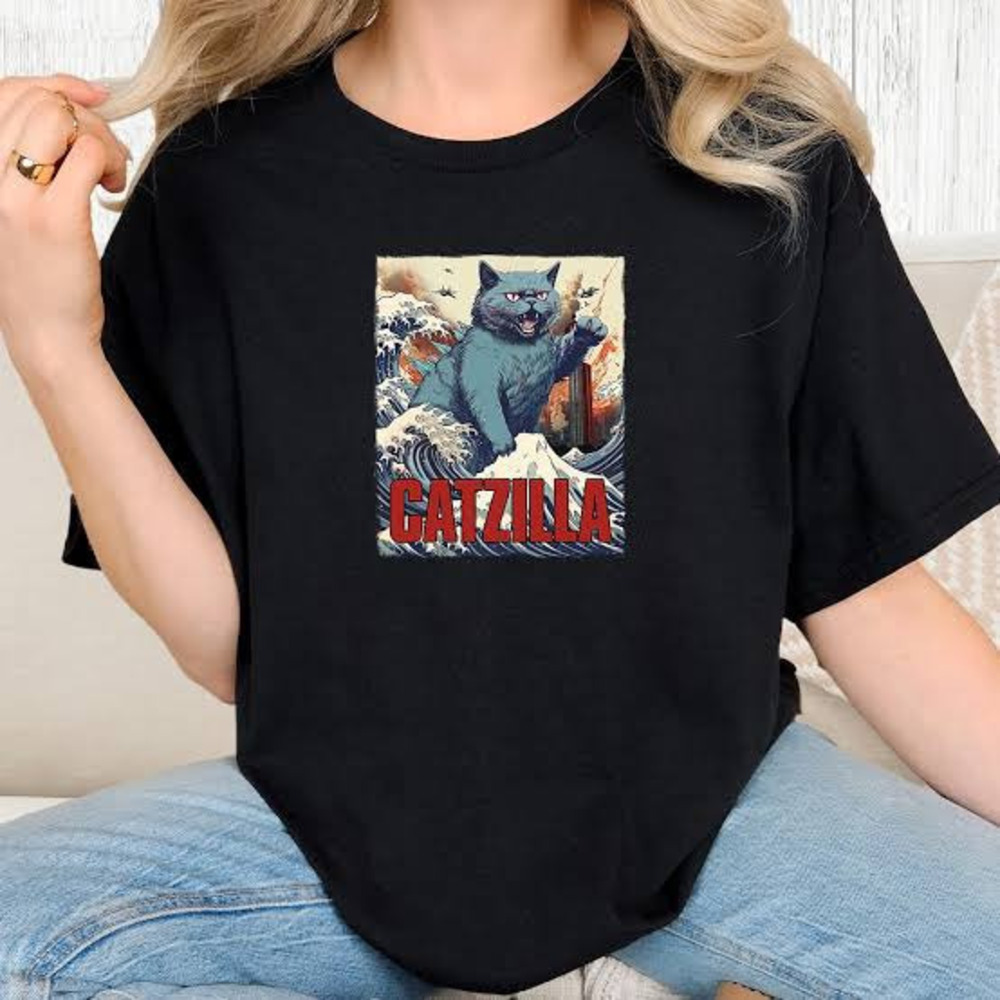 Catzilla Tee Black